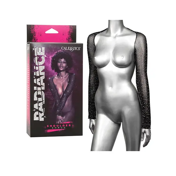 Radiance Shoulder Shrug Black O/S - Lingerie - Packaged