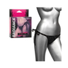 Radiance Side Tie Panties Black O/S - Lingerie - Packaged
