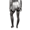 Radiance Thigh High Stockings - Black Plus Size - Lingerie - Packaged