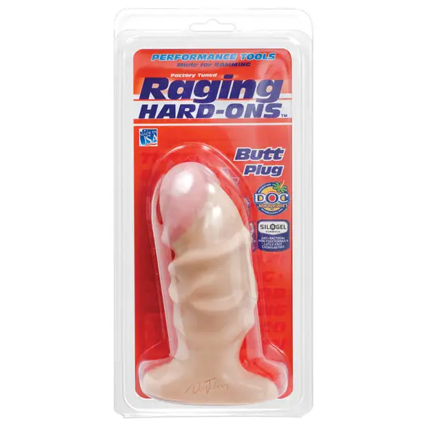 Raging Hard Ons Butt Plug - Large - Anal Products