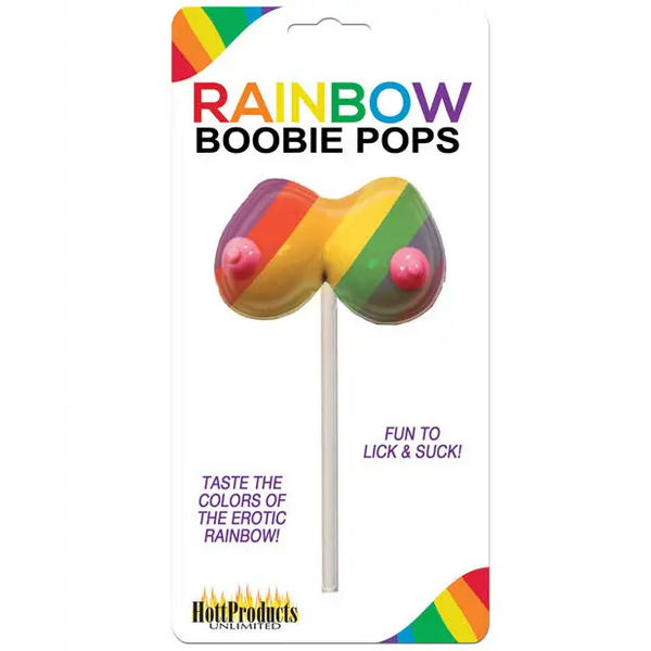 Rainbow Boobie Pops - Rainbow - Bachelorette & Party Supplies