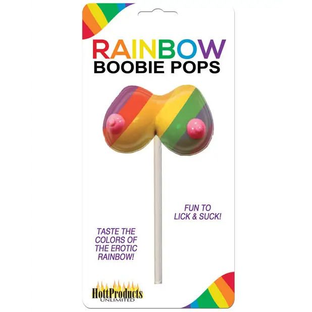 Rainbow Boobie Pops - Rainbow - Bachelorette & Party Supplies