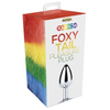 Rainbow Foxy Tail Butt Plug - Anal Products