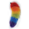 Rainbow Foxy Tail Butt Plug - Anal Products