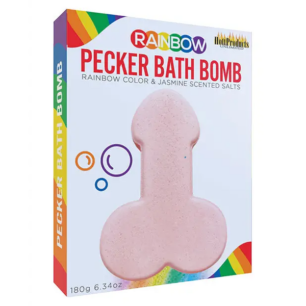 Rainbow Pecker Bath Bomb - Body & Bath Products