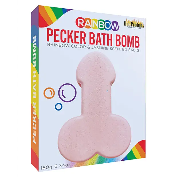 Rainbow Pecker Bath Bomb - Body & Bath Products