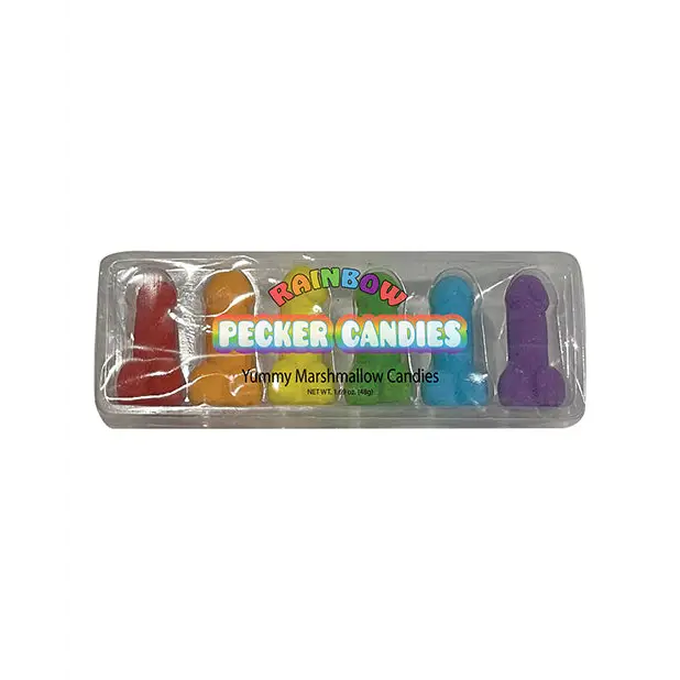 Rainbow Pecker Candies - Bachelorette & Party Supplies