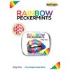 Rainbow Pecker Shape Candies in Tin-Carded - Bachelorette & Party Supplies