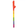 Rainbow Pecker Straws Pack of 10 - Gay & Lesbian Products