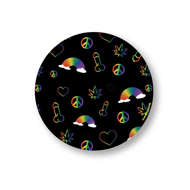 Rainbow Penis Naughty Sticker - Pack of 3 - Novelties