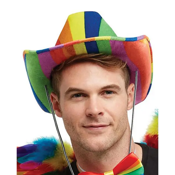 Rainbow Stetson Hat - Gay & Lesbian Products