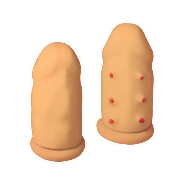Ram Extension Condom - Flesh - Gay & Lesbian Products