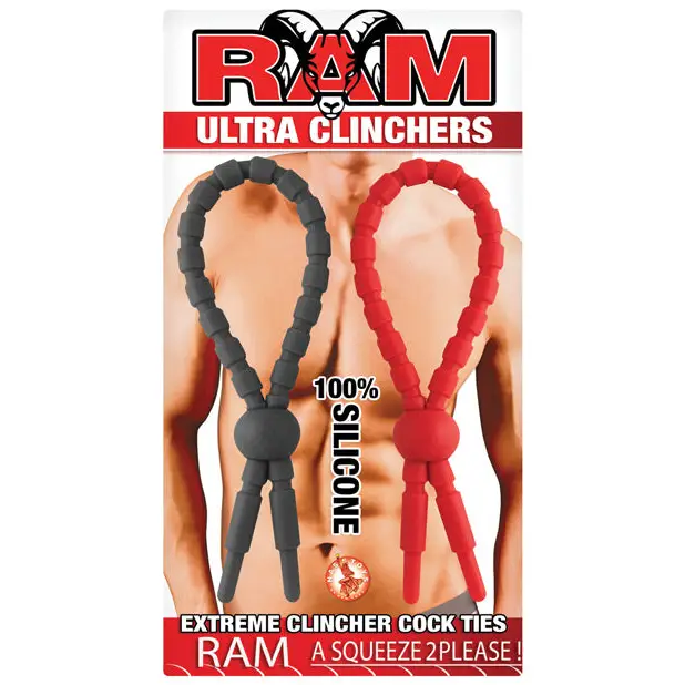 Ram Ultra Clinchers - Red/Black - Penis Enhancement
