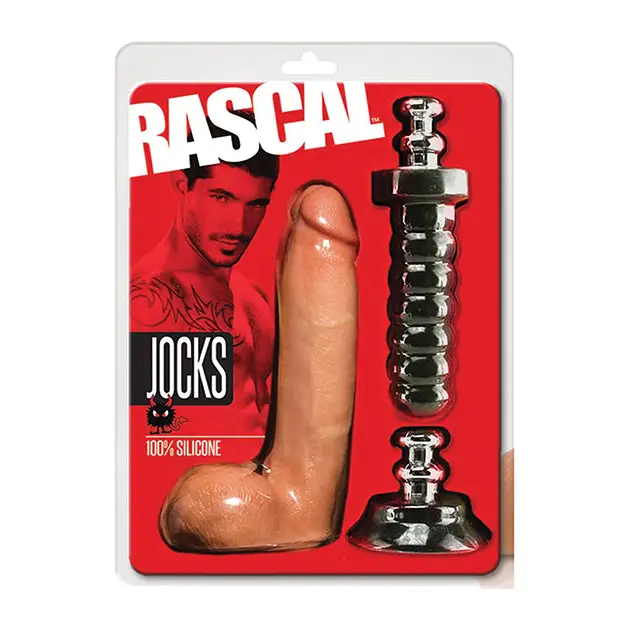 Rascal 8.5’’ Cock w/Rammer & Suction - Dongs & Dildos