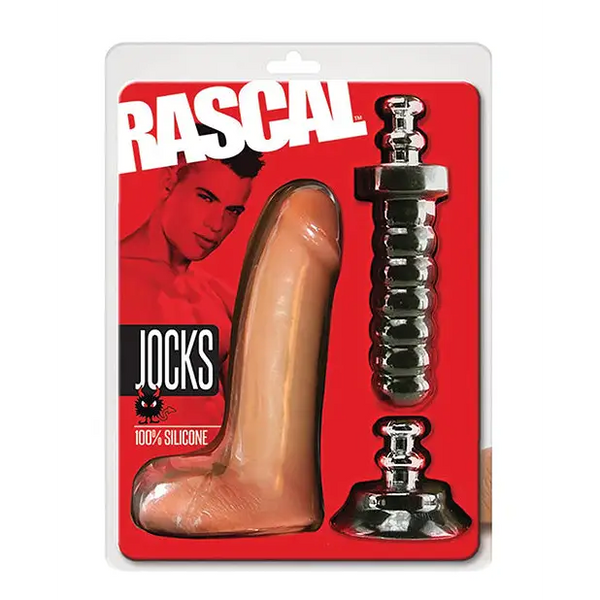Rascal 8’’ Cock w/Rammer & Suction - Dongs & Dildos