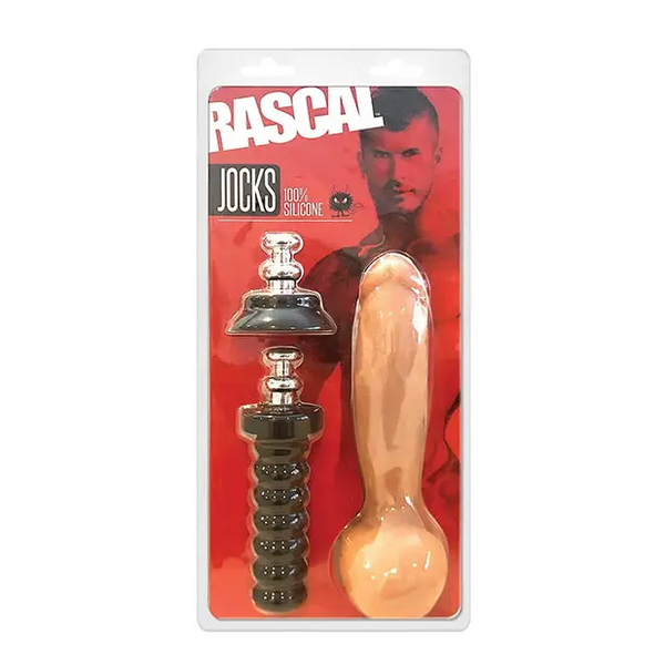 Rascal 8’’ Cock w/Rammer & Suction - Dongs & Dildos