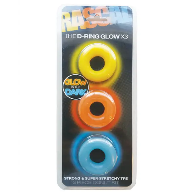 Rascal The D-Ring Glow X3 - Gay & Lesbian Products