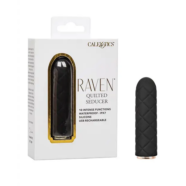 Raven Quilted Seducer - Vibrators