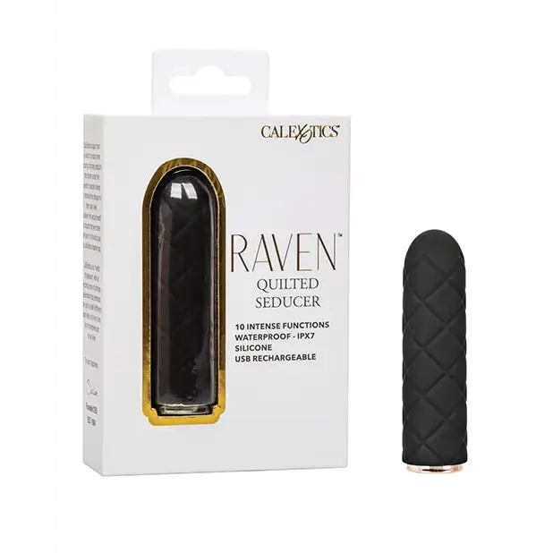 Raven Quilted Seducer - Vibrators