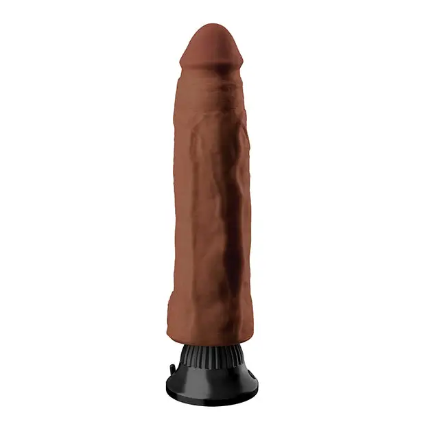 Real Feel Deluxe No. 10 10’’ Vibe Waterproof - Brown - Vibrators