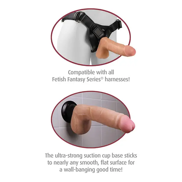Real Feel Deluxe No. 3 7’’ Vibe Waterproof - Black - Vibrators