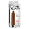 Real Feel No. 1 Long 7.5’’ Vibe Waterproof - Mutli-speed Brown - Vibrators