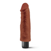 Real Feel No. 1 Long 7.5’’ Vibe Waterproof - Mutli-speed Brown - Vibrators