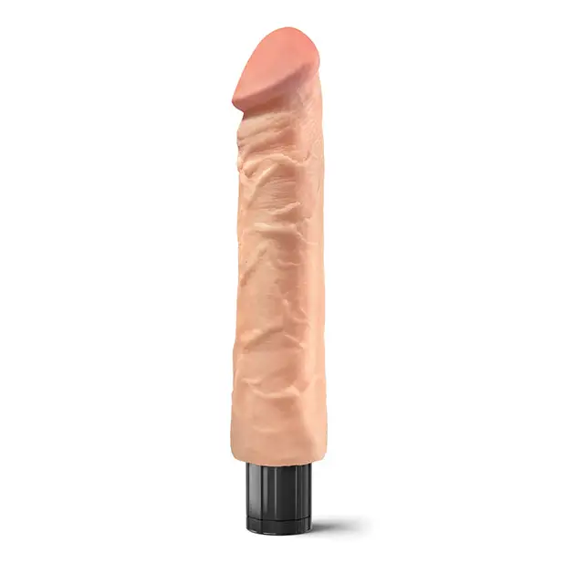 Real Feel No. 12 Long 10’’ Vibe Waterproof - Mutli-speed Flesh - Vibrators