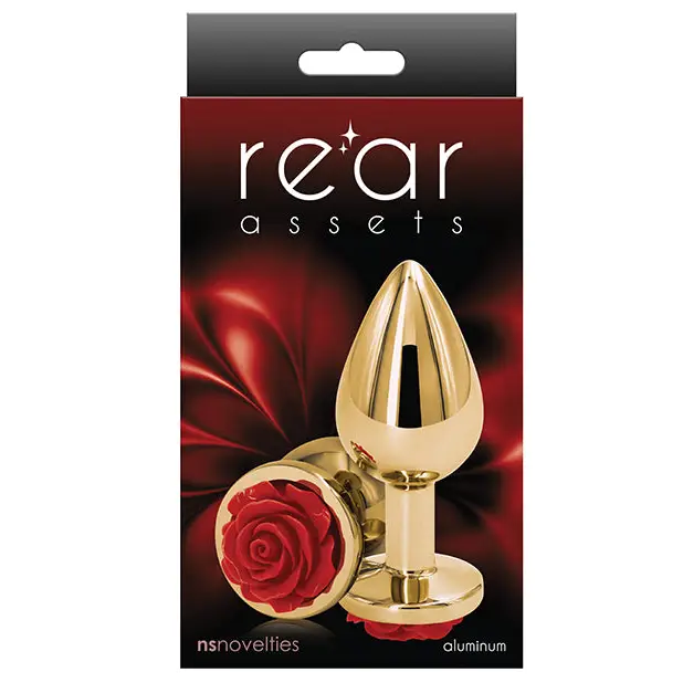 Rear Assets Medium - Red Rose - Anal Products
