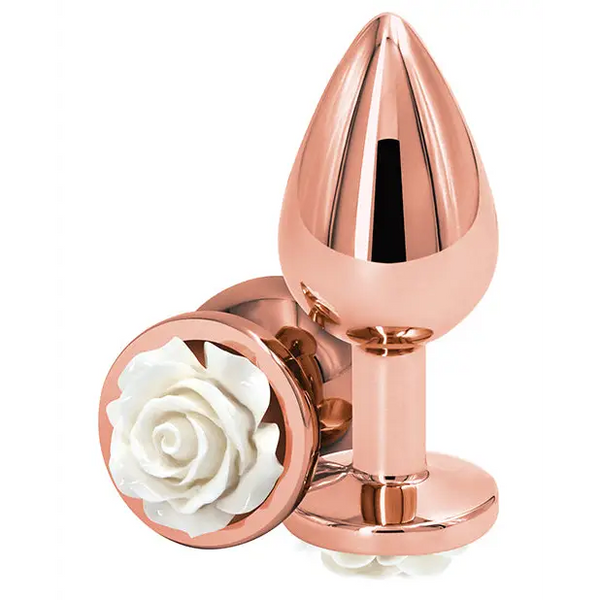 Rear Assets Medium - White Rose - Anal Products