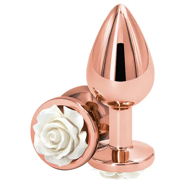 Rear Assets Medium - White Rose - Anal Products