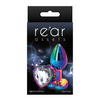 Rear Assets Multicolor Heart Small - Clear - Anal Products