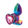 Rear Assets Multicolor Heart Small - Pink - Anal Products
