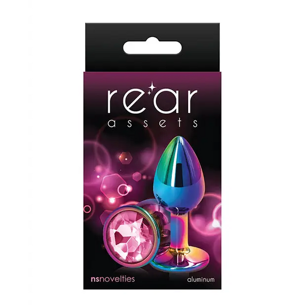 Rear Assets Multicolor Small - Pink - Anal Products