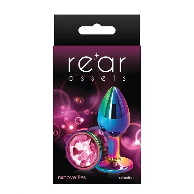 Rear Assets Multicolor Small - Pink - Anal Products