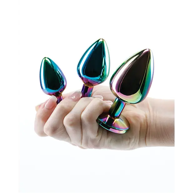 Rear Assets Rainbow Gem Anal Trainer Kit - Multi Color - Anal Products