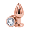 Rear Assets Rose Gold Medium - Clear - Anal Products