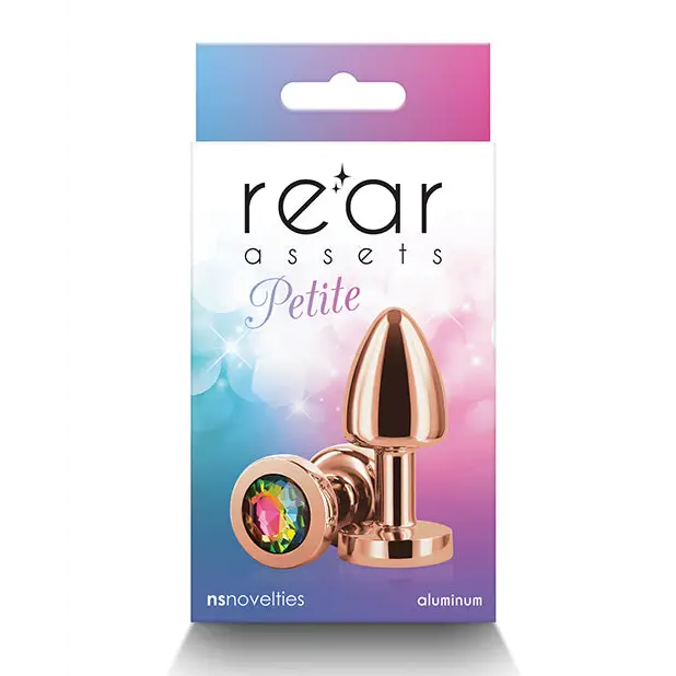 Rear Assets Rose Gold Petite - Rainbow - Anal Products