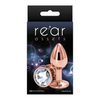 Rear Assets Rose Gold Small - Clear - Anal Products
