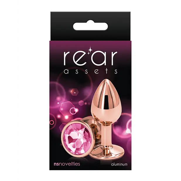 Rear Assets Rose Gold Small - Pink - Anal Products