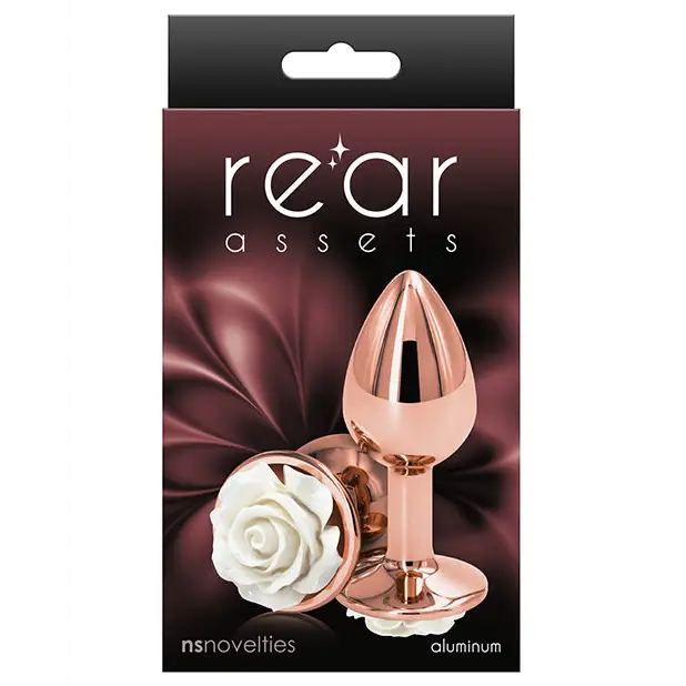 Rear Assets Small - White Rose - Anal Products