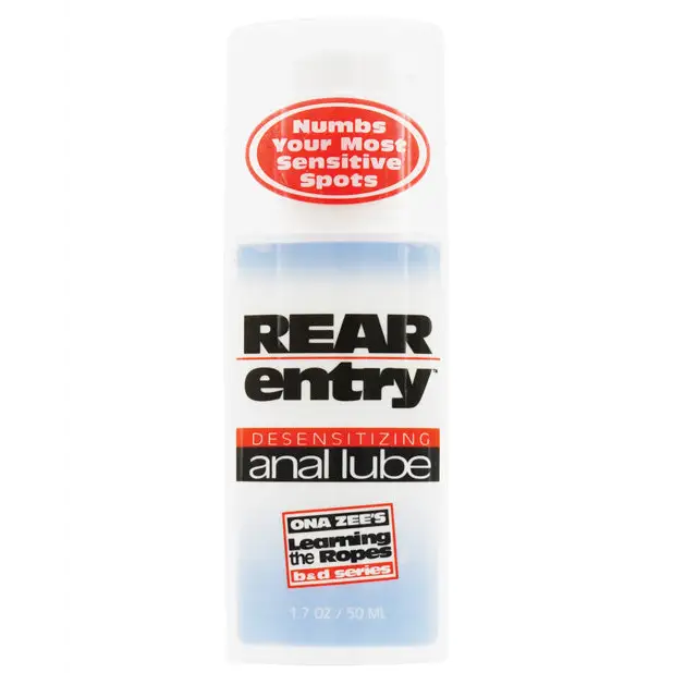 Rear Entry Desensitizing Anal Lube - 1.7 oz - Lubricants
