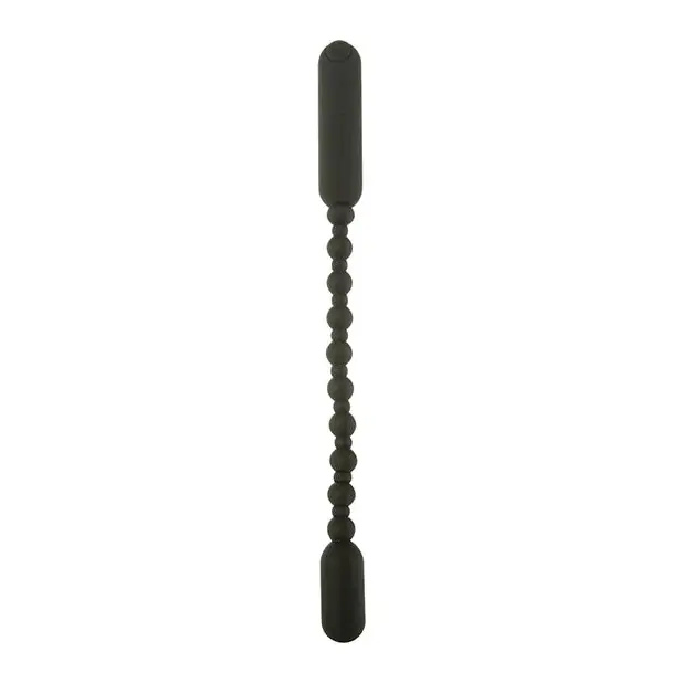 Rechargeable Booty Beads - Black - Anal Products