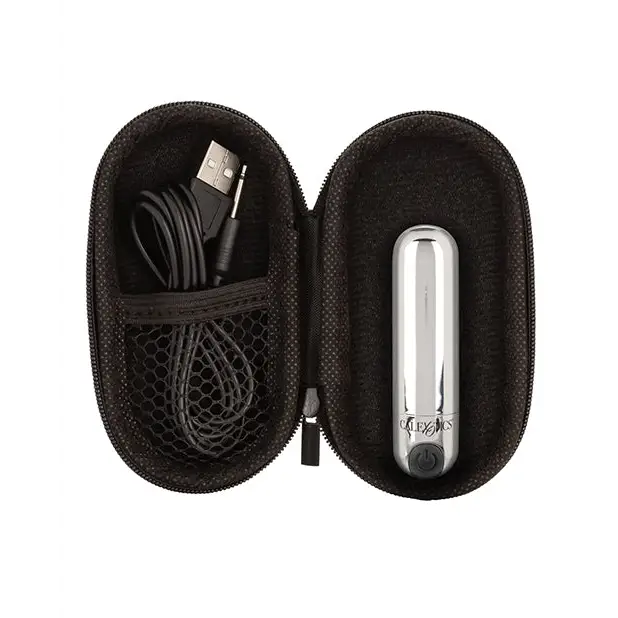 Rechargeable Hideaway Bullet - Silver - Stimulators