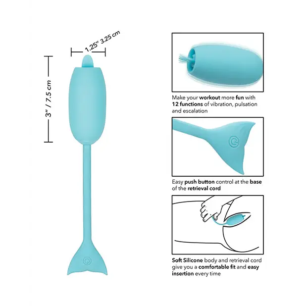 Rechargeable Kegel Teaser - Blue - Sexual Enhancers