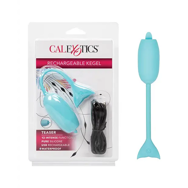 Rechargeable Kegel Teaser - Blue - Sexual Enhancers