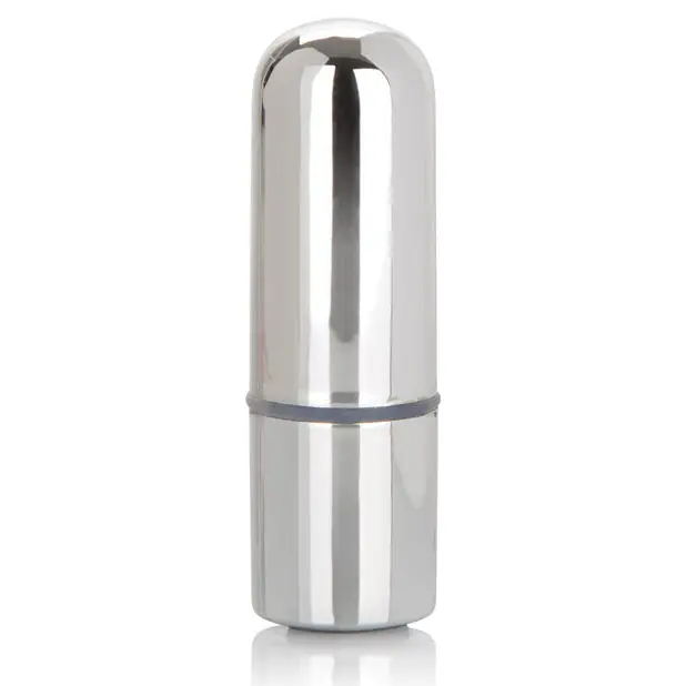 Rechargeable Mini Bullet - Silver - Stimulators