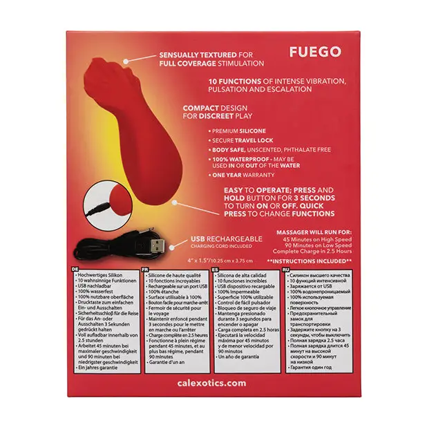Red Hot Fuego - Red - Stimulators