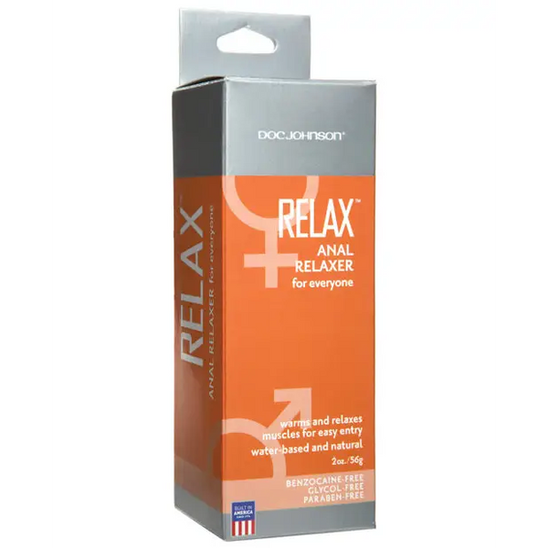 Relax Anal Relaxer - 2 oz Tube - Anal Products