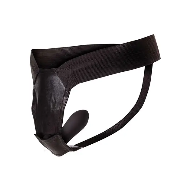 Remote Control Fantasy Panty Black O/S - Stimulators